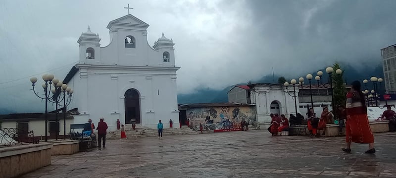 Parque central de Nebaj, Quiché