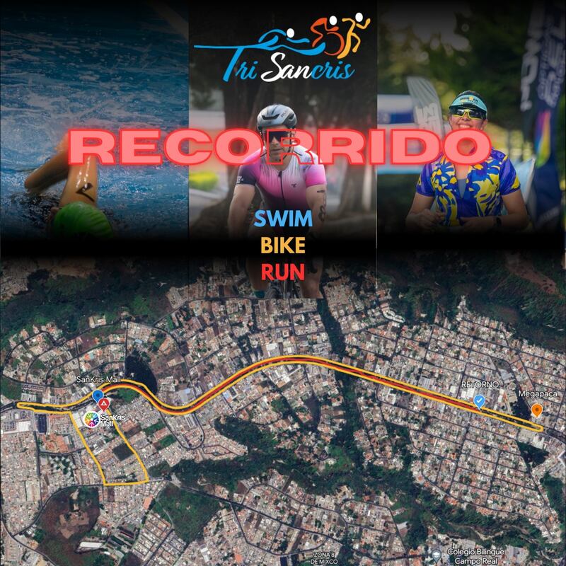 Tercera edición del triatlón en San Cristóbal.