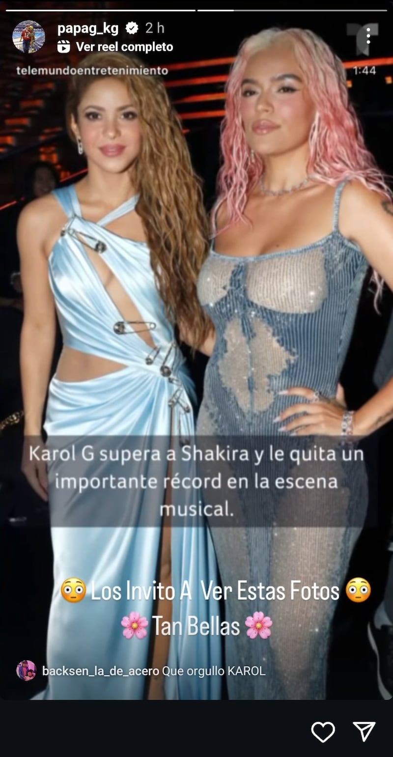 Arremeten contra el papá de Karol G por polémico comentario sobre Shakira