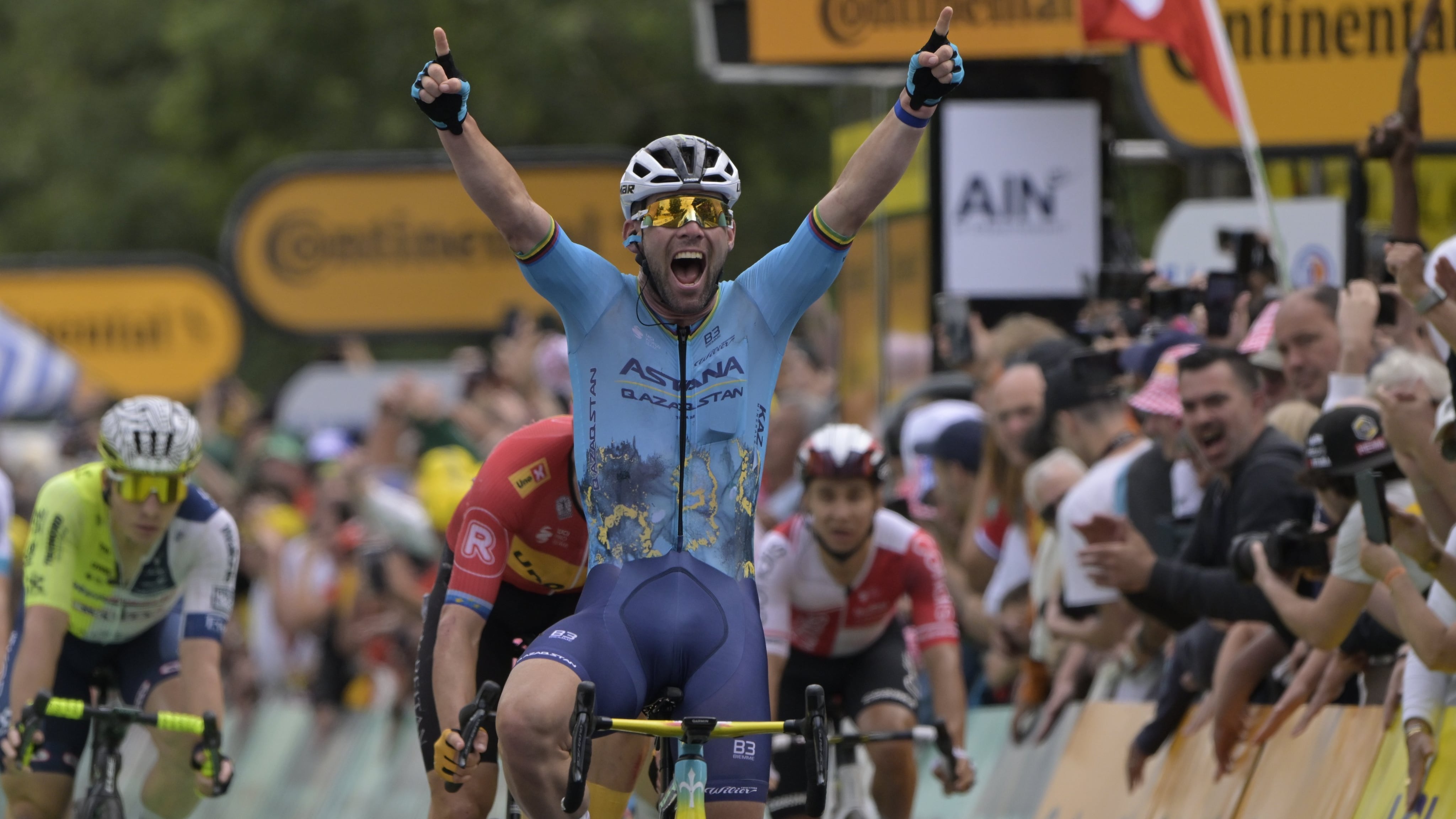 Mark Cavendish se convirtió en el ciclista con más triunfos del Tour de Francia 2024.