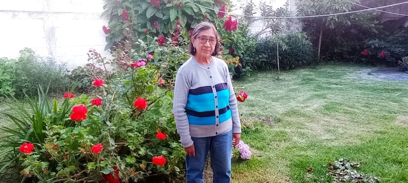 Dolores Tumax, de 76 años.