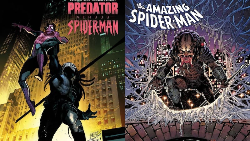 Spiderman vs Predator