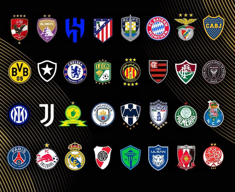 Participantes Mundial de Clubes