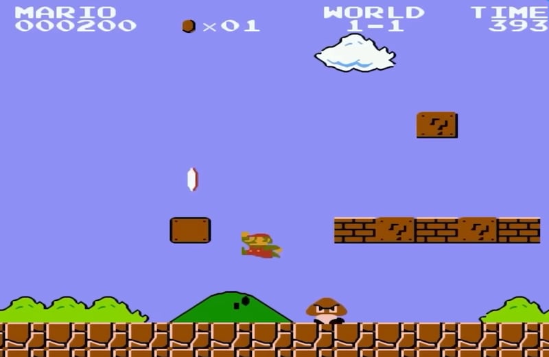 Super Mario Bros para o NES é um dos jogos mais raros, e caros, para os colecionadores.