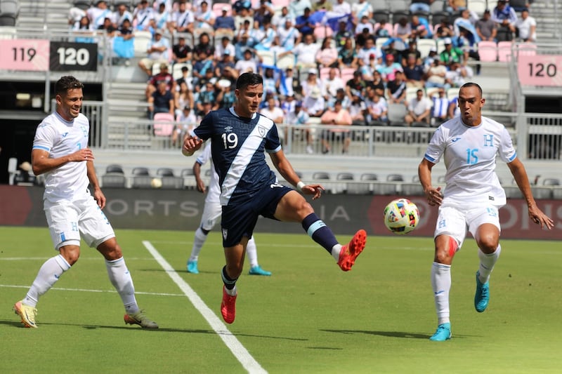 Guatemala vence a Honduras en amistoso jugado en EE. UU.