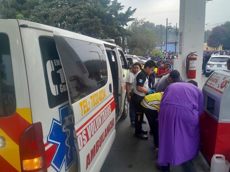 La mujer resultó gravemente herida.