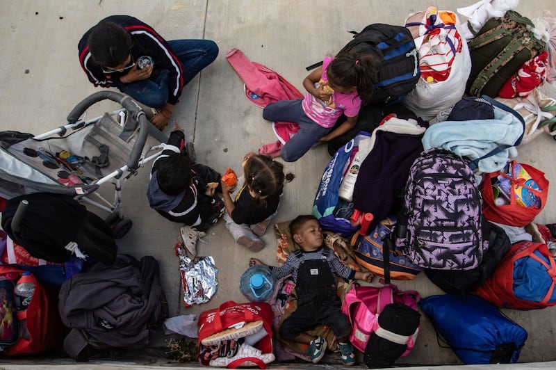 Niños migrantes