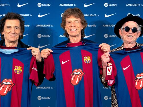 Barcelona "rockeará" junto a los Rolling Stones en El Clásico