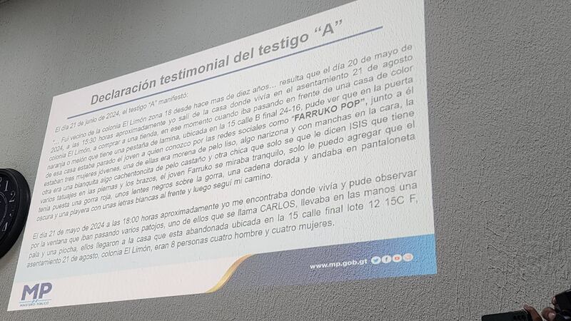 Testigo declara en caso Farruko Pop.