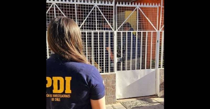 Casa en donde ocurrió el asesinato.