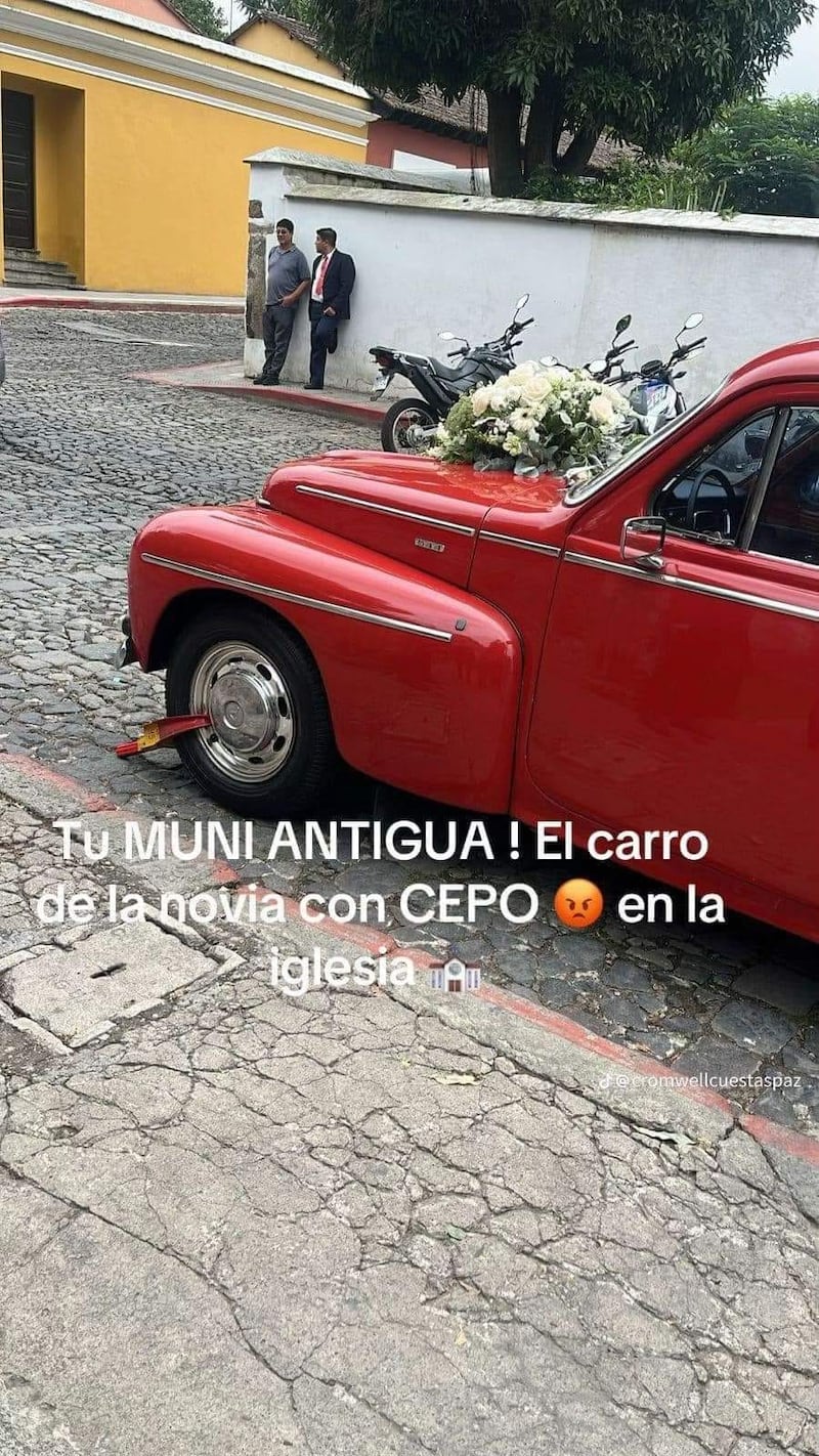 Carro con cepo.