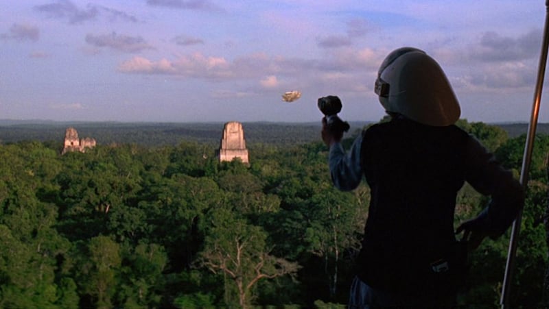 Filmación de Star Wars en Guatemala en 1977.