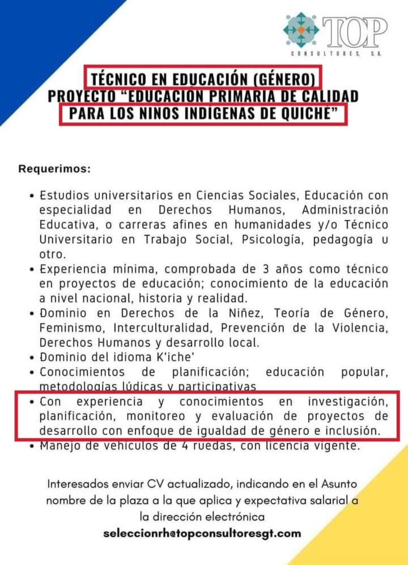 Diputado denuncia intento de “adoctrinamiento de género” por parte de las ONG