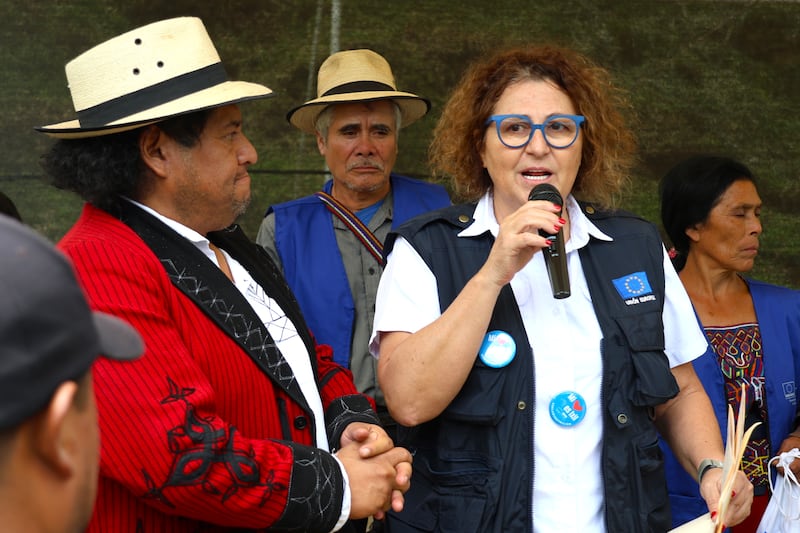 Susana  Fernández, representante de la Unión Europea.